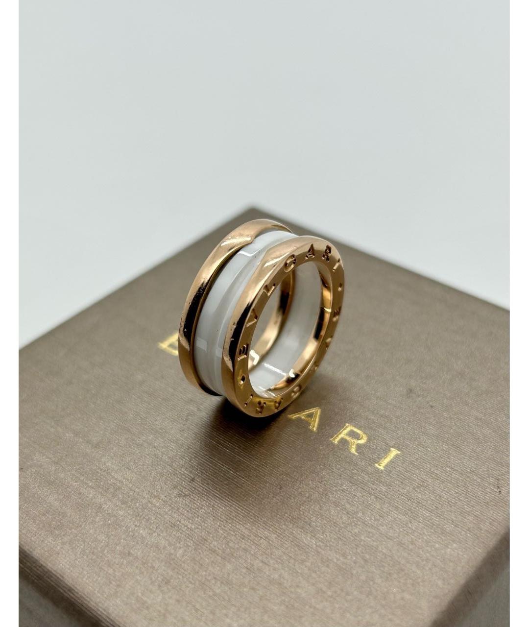 BVLGARI Золотое кольцо из розового золота, фото 6