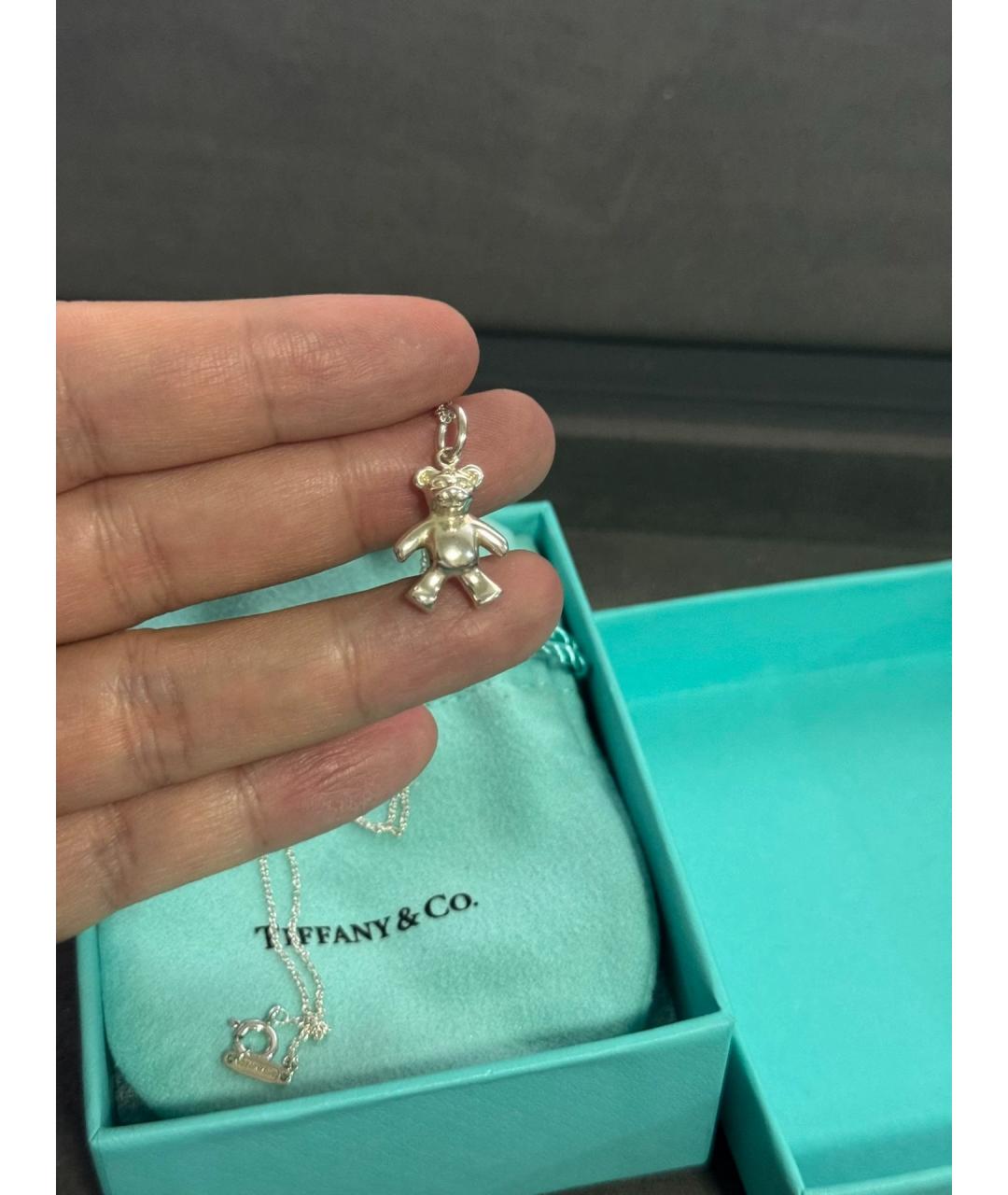TIFFANY&CO Серебряная серебряная подвеска, фото 4