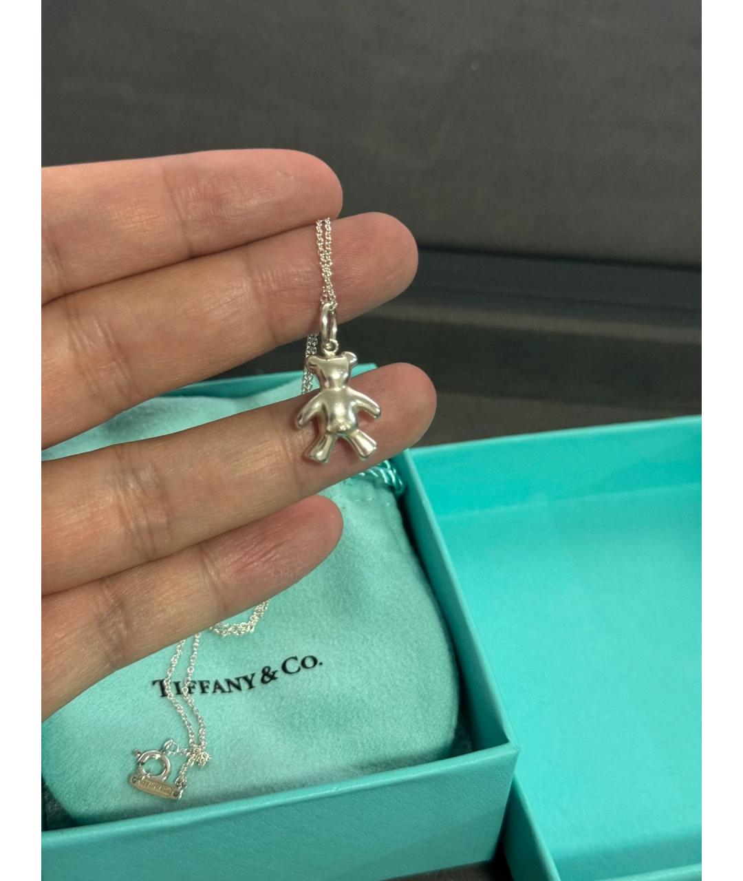 TIFFANY&CO Серебряная серебряная подвеска, фото 5