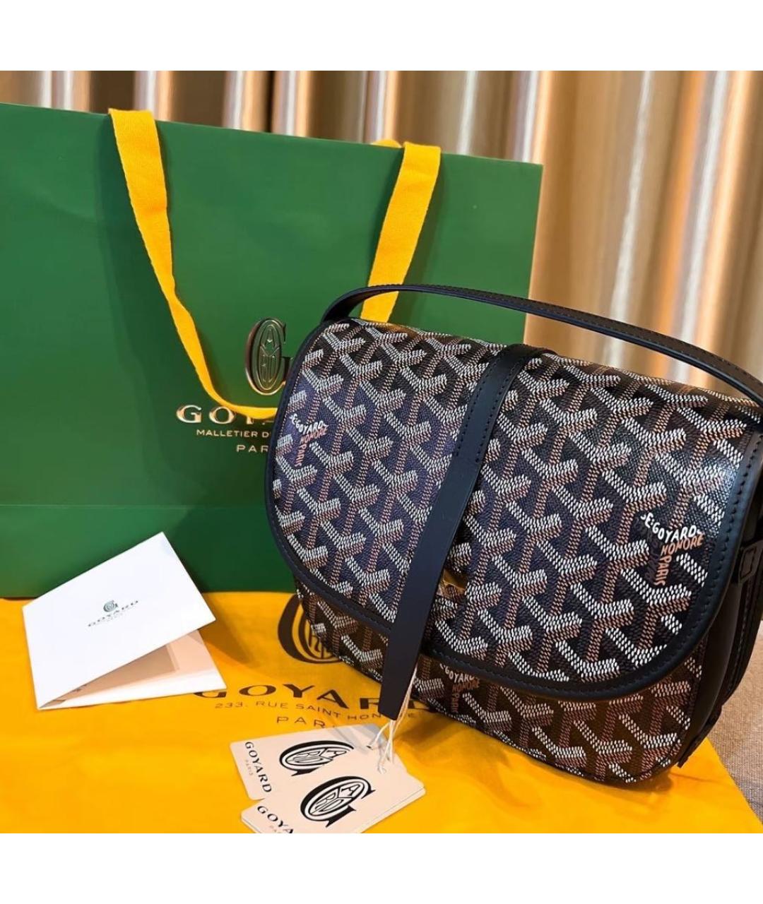 GOYARD Синяя сумка на плечо, фото 3
