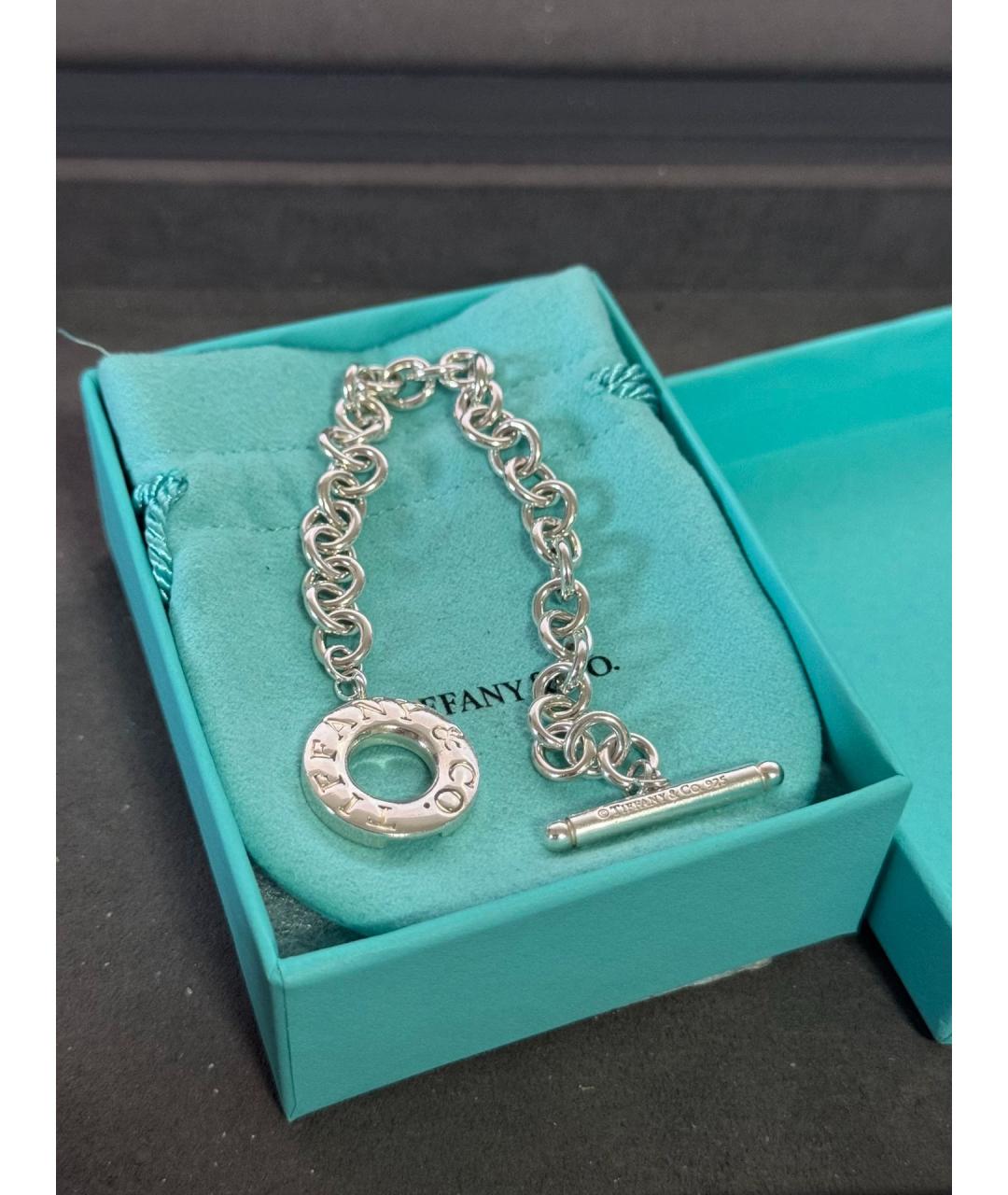 TIFFANY&CO Серебряный серебряный браслет, фото 6
