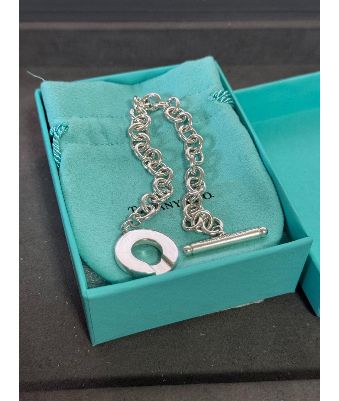 TIFFANY&CO Серебряный серебряный браслет, фото 2