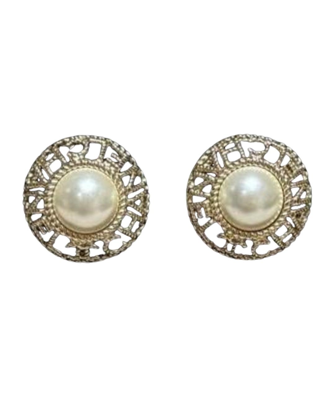 CHANEL Золотые серьги, фото 1