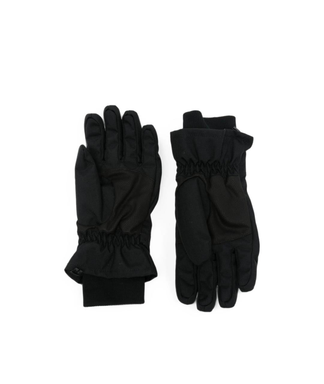 Y-3 Черные синтетические перчатки, фото 3