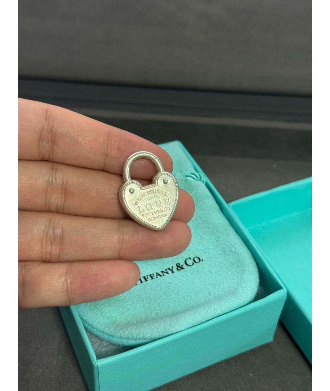 TIFFANY&CO Серебряная серебряная подвеска, фото 4