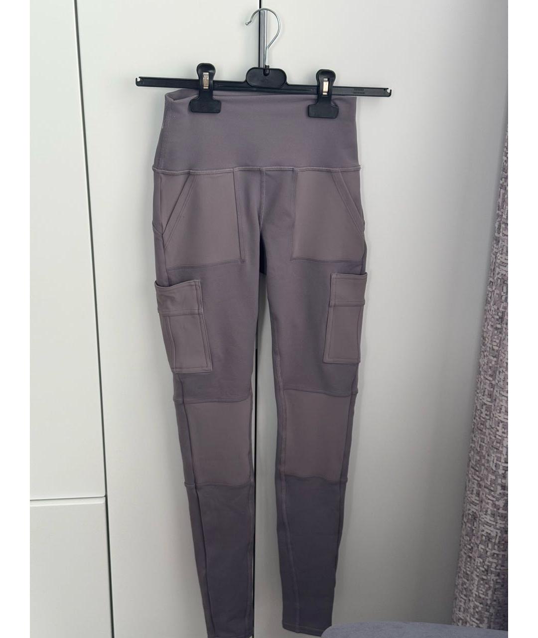 ALO YOGA Фиолетовые спортивные брюки и шорты, фото 5
