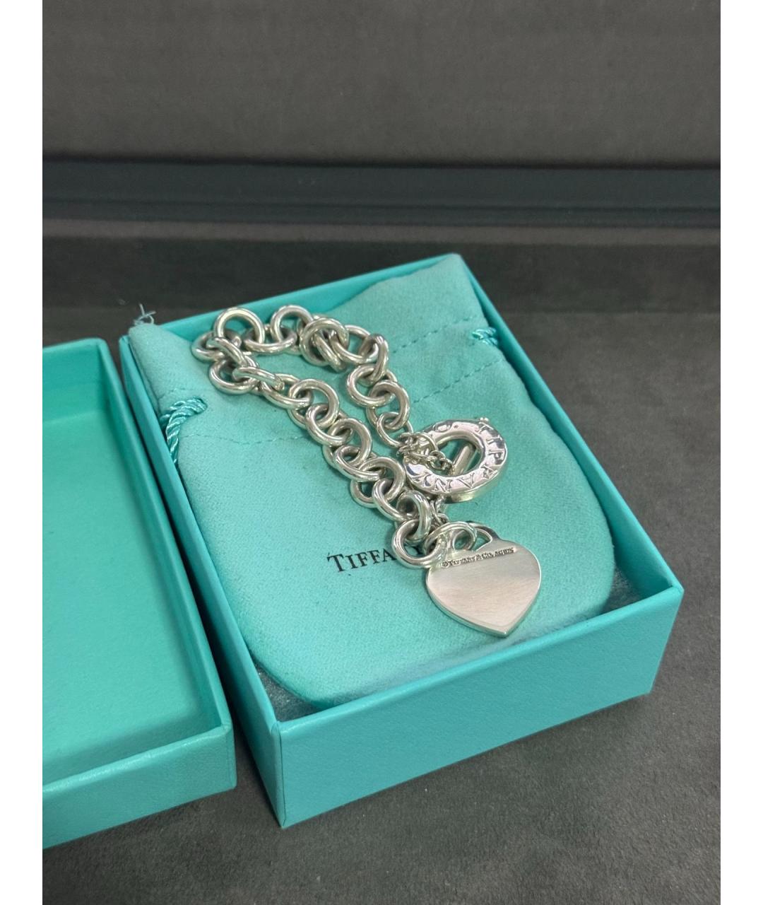 TIFFANY&CO Серебряный серебряный браслет, фото 2