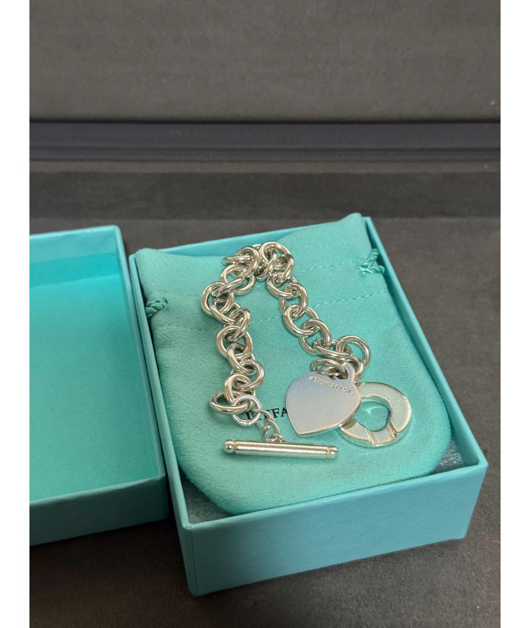 TIFFANY&CO Серебряный серебряный браслет, фото 2