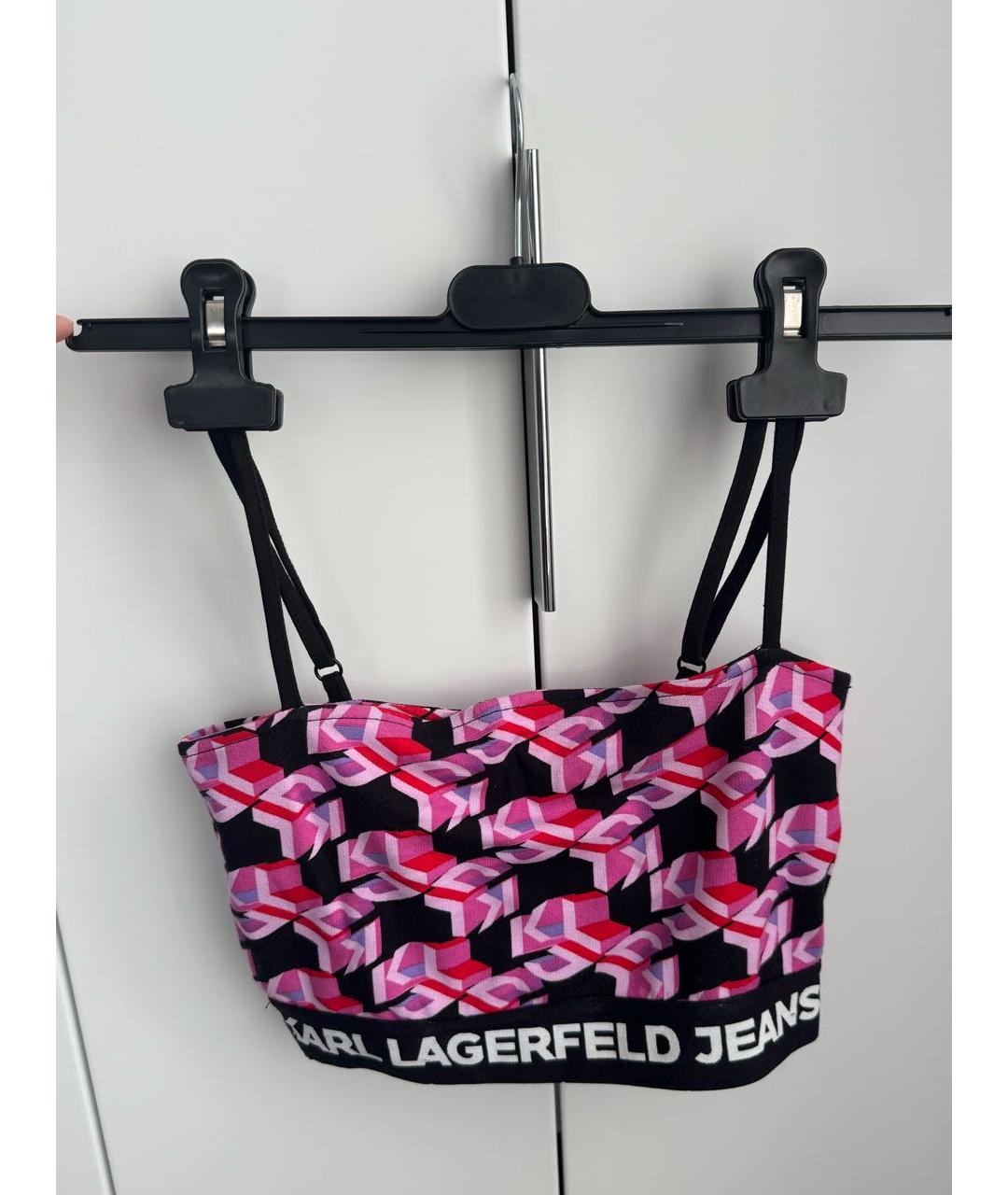 KARL LAGERFELD Мульти майка, фото 4