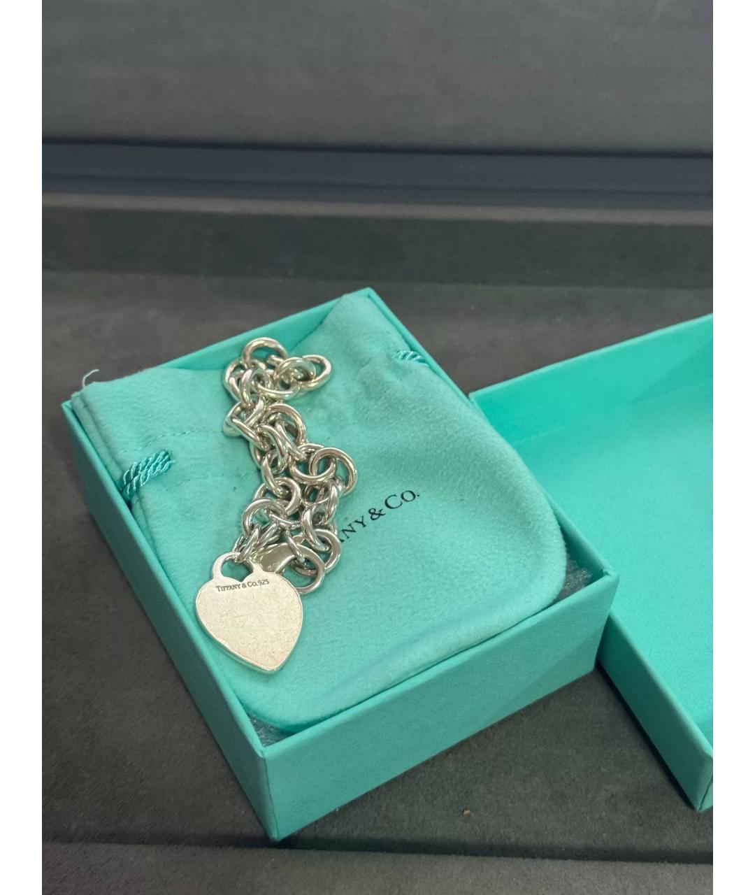 TIFFANY&CO Серебряный серебряный браслет, фото 2