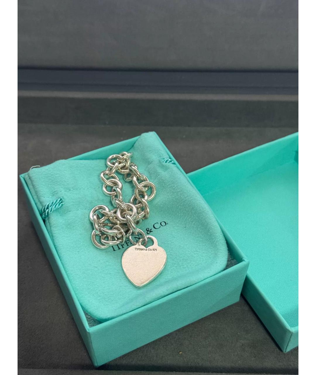 TIFFANY&CO Серебряный серебряный браслет, фото 7