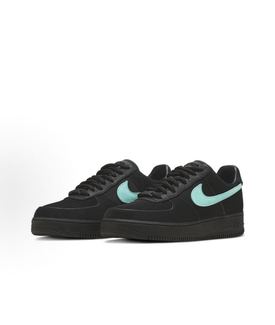 NIKE Черные низкие кроссовки / кеды, фото 3