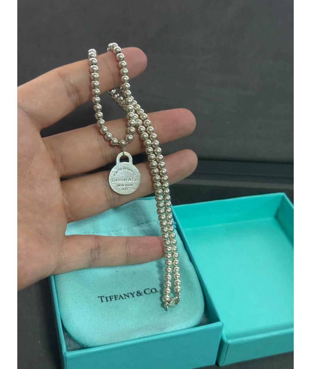 TIFFANY&CO Серебряная серебряная подвеска, фото 3