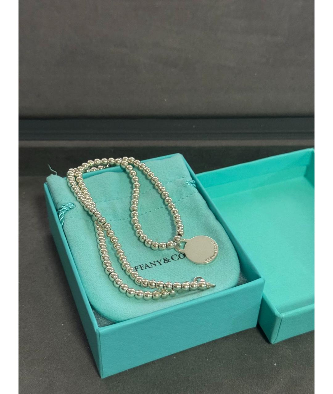 TIFFANY&CO Серебряная серебряная подвеска, фото 2