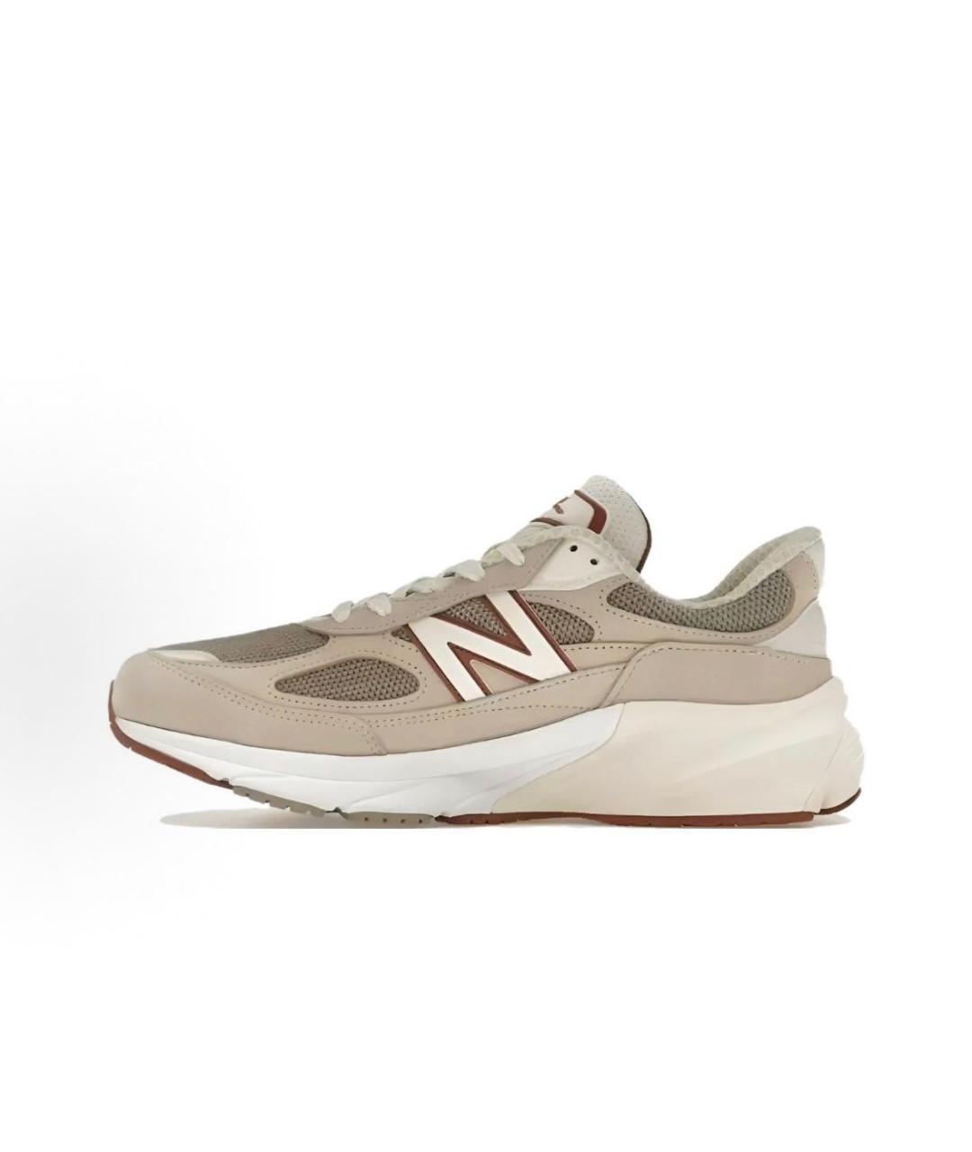 NEW BALANCE Бежевые низкие кроссовки / кеды, фото 5