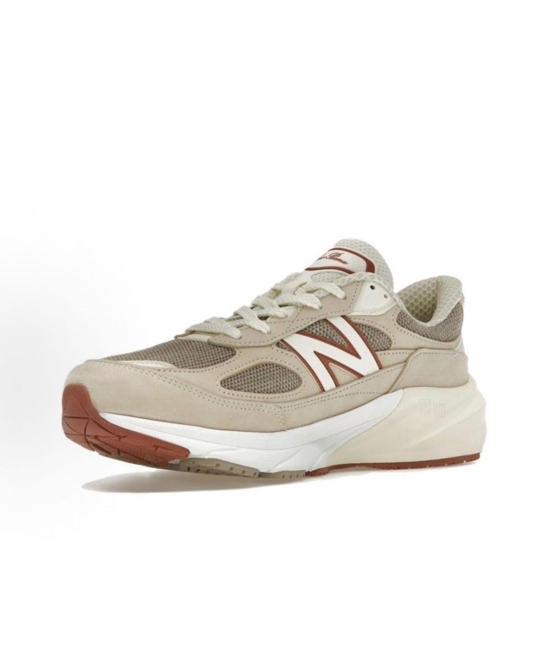 NEW BALANCE Бежевые низкие кроссовки / кеды, фото 2