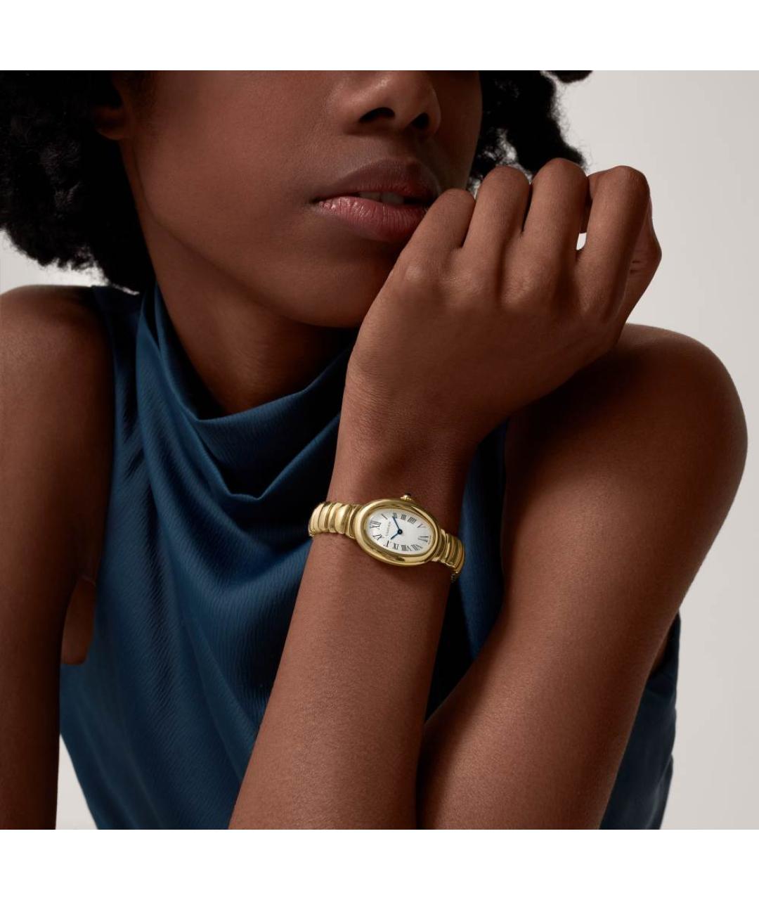 CARTIER Золотые часы из желтого золота, фото 3