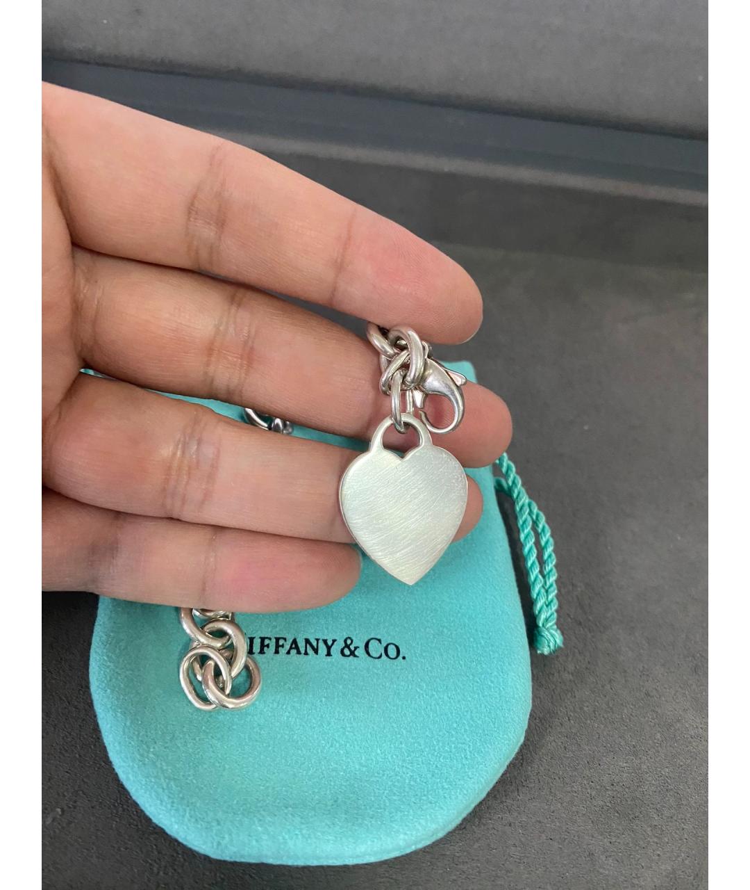 TIFFANY&CO Серебряный серебряный браслет, фото 4