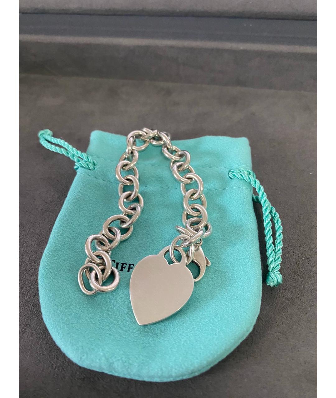 TIFFANY&CO Серебряный серебряный браслет, фото 3