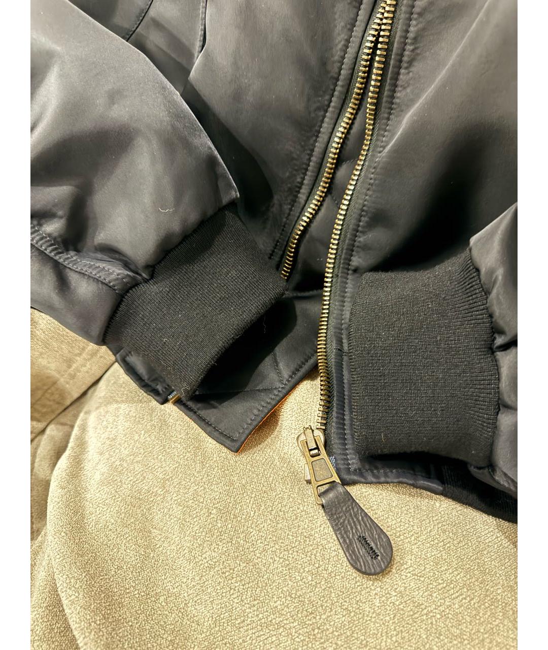 BALENCIAGA Черная полиэстеровая куртка, фото 6