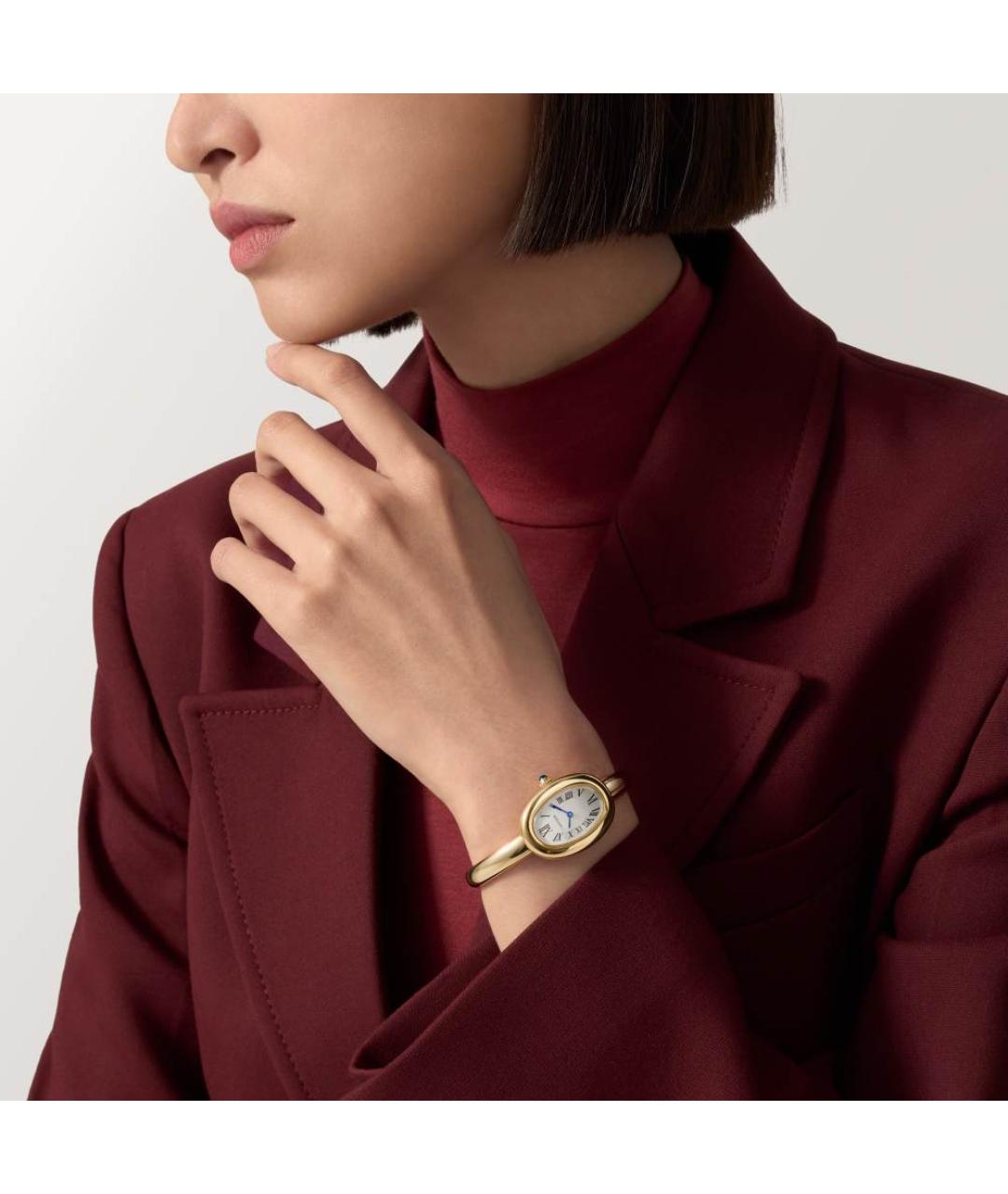 CARTIER Золотые часы из желтого золота, фото 2