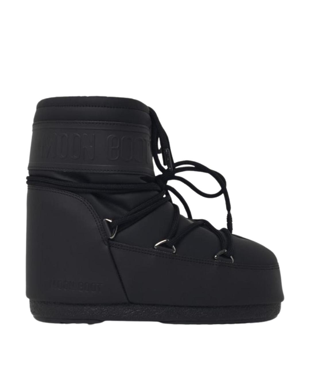 MOON BOOT Черные сапоги, фото 1