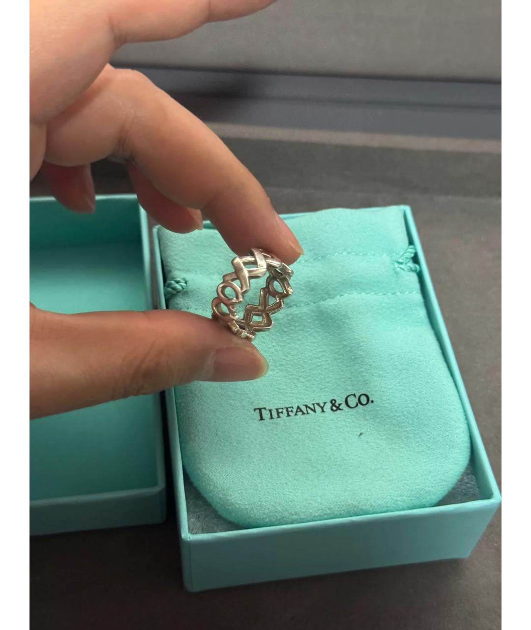 TIFFANY&CO Серебряное серебряное кольцо, фото 3
