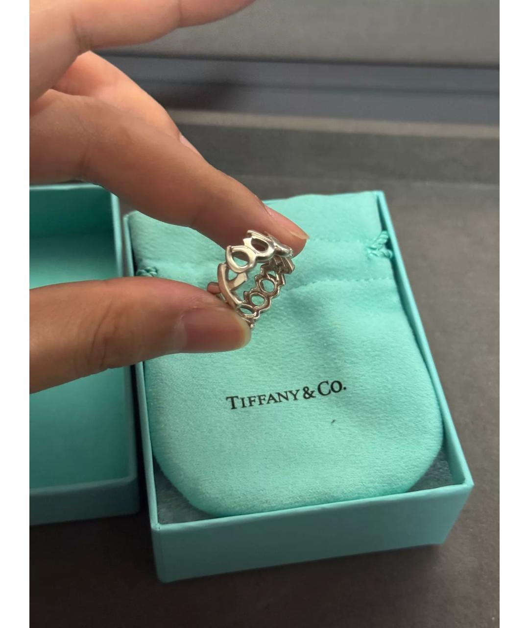 TIFFANY&CO Серебряное серебряное кольцо, фото 5