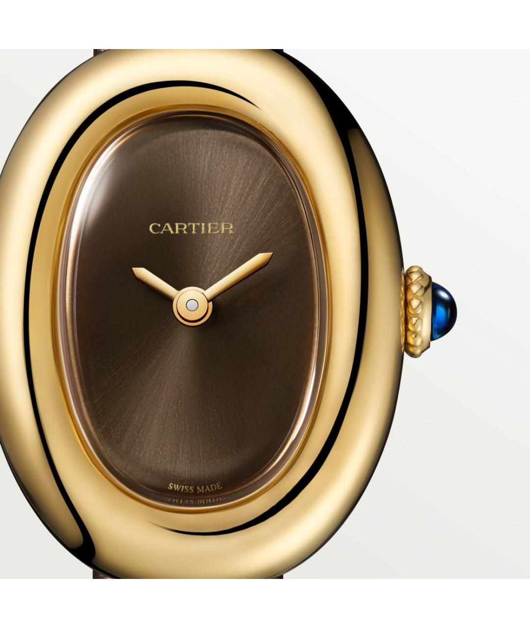 CARTIER Золотые часы из желтого золота, фото 2