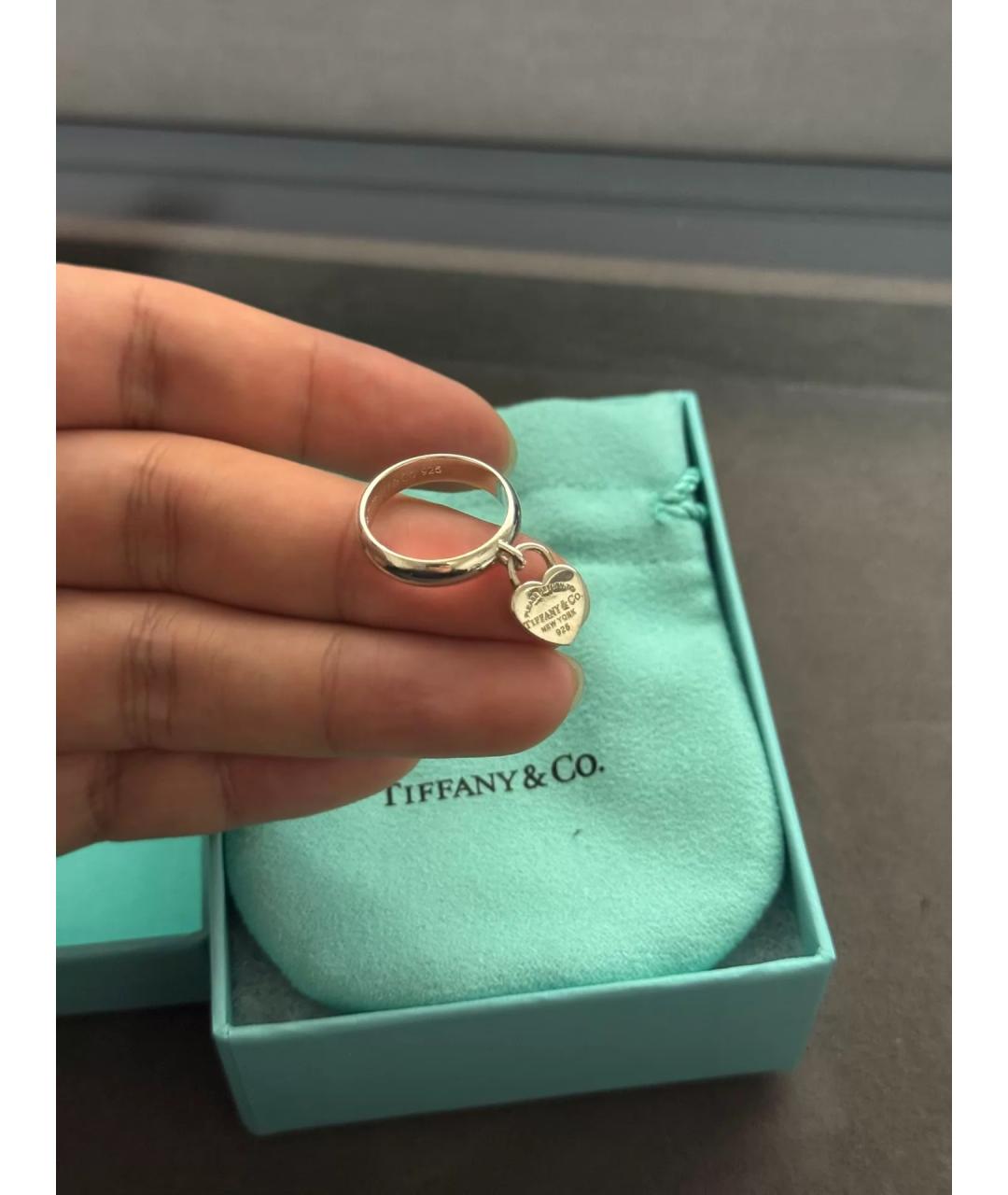 TIFFANY&CO Серебряное серебряное кольцо, фото 2