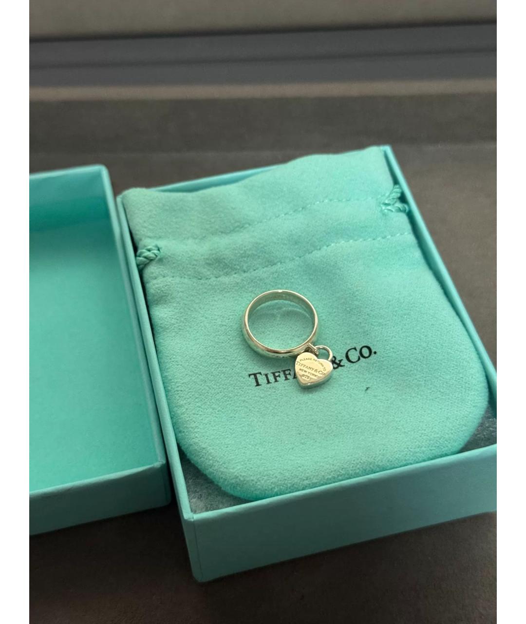 TIFFANY&CO Серебряное серебряное кольцо, фото 7