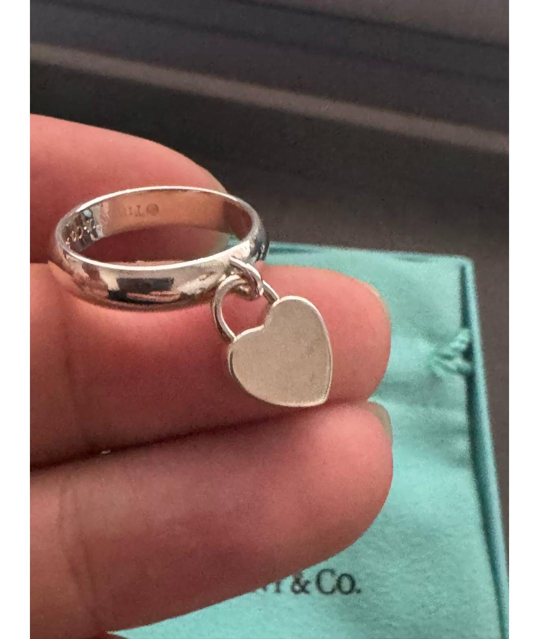 TIFFANY&CO Серебряное серебряное кольцо, фото 6