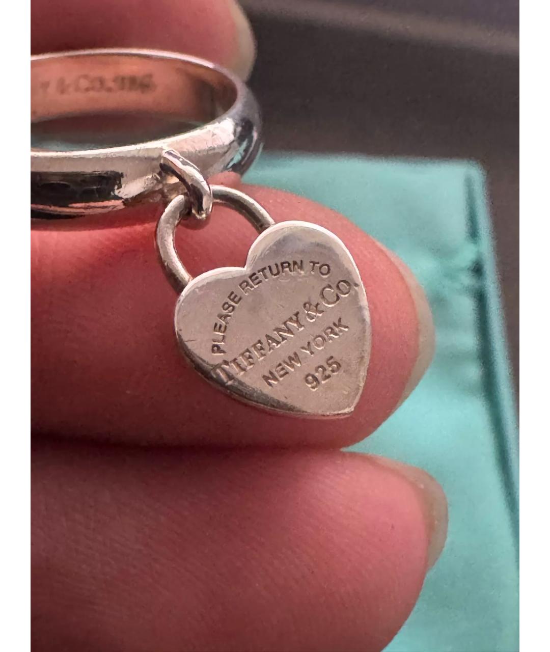 TIFFANY&CO Серебряное серебряное кольцо, фото 4