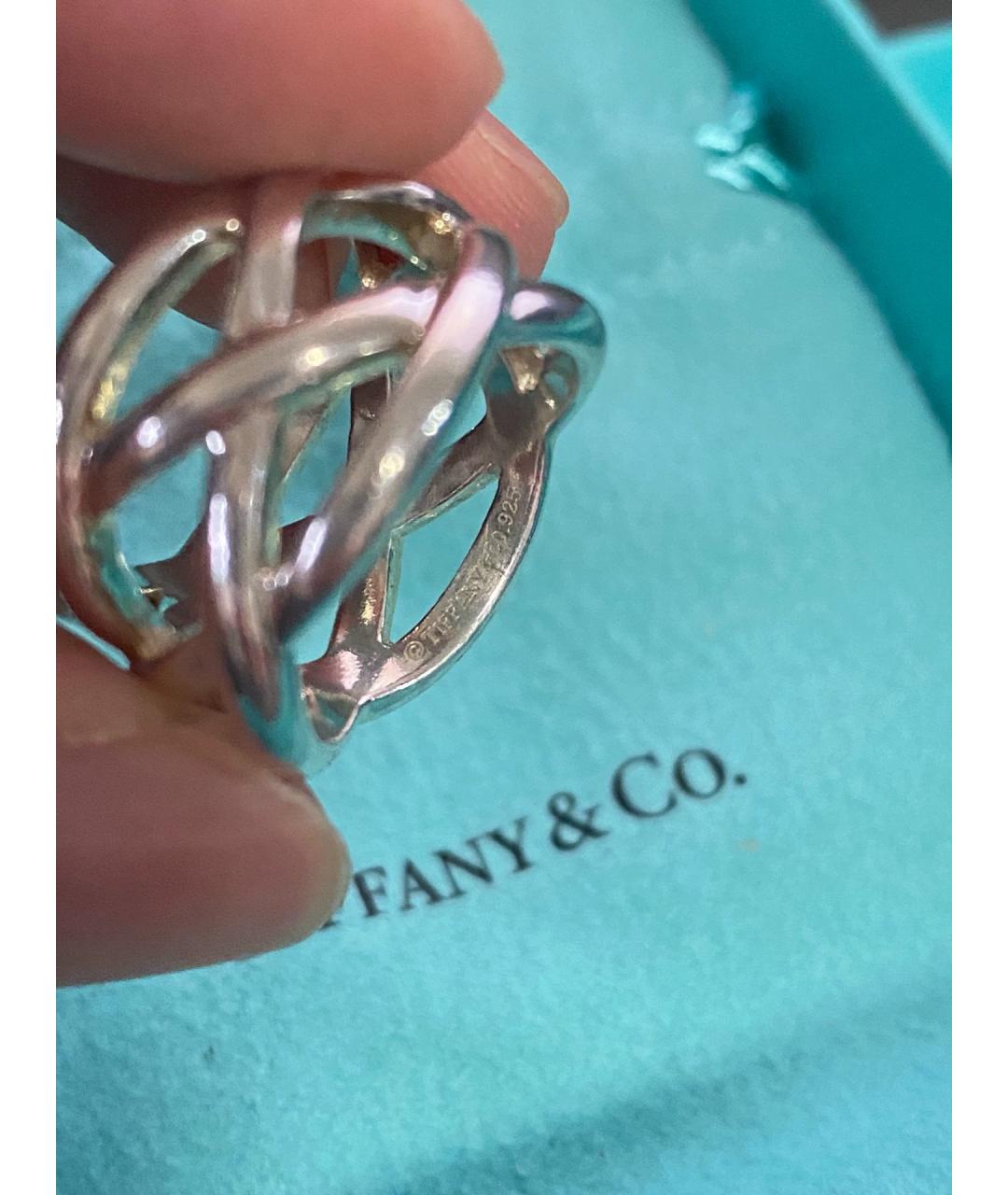 TIFFANY&CO Серебряное серебряное кольцо, фото 8