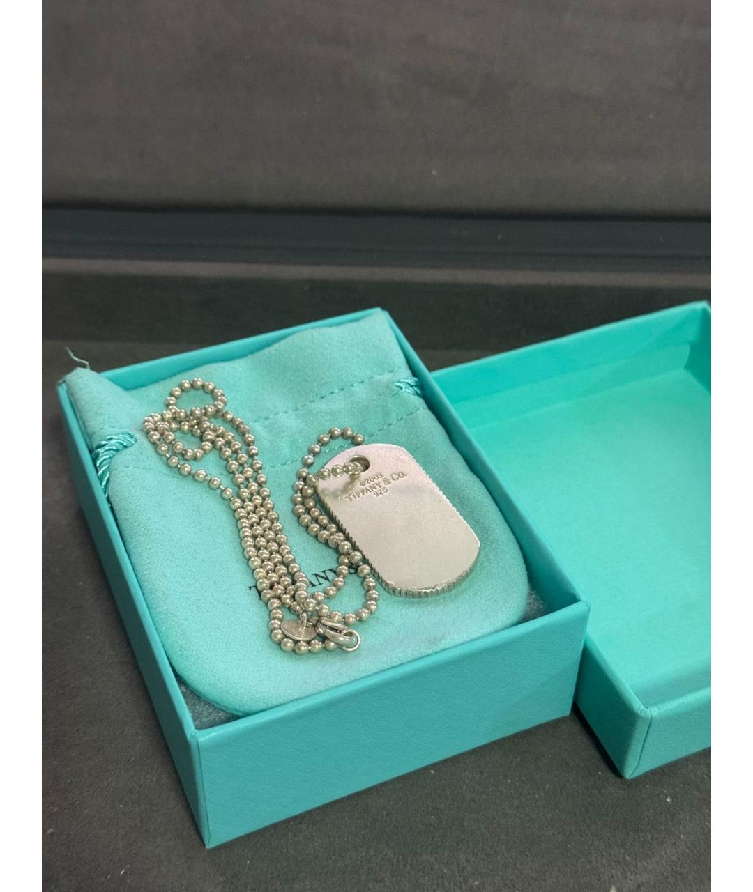 TIFFANY&CO Серебряный серебряный кулон, фото 7