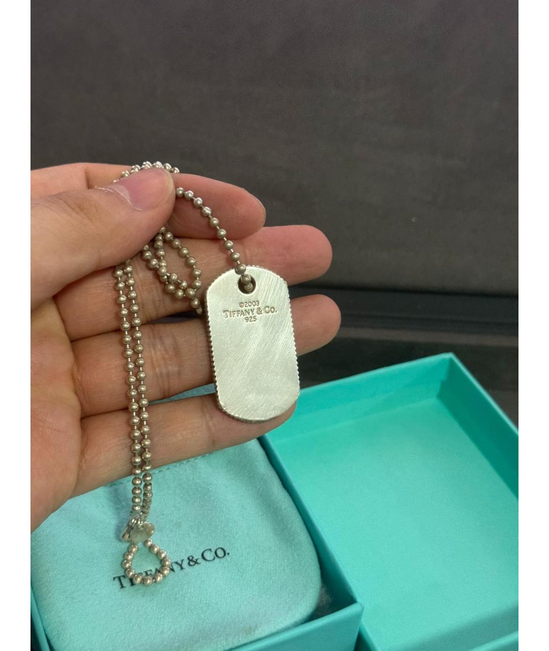 TIFFANY&CO Серебряный серебряный кулон, фото 3