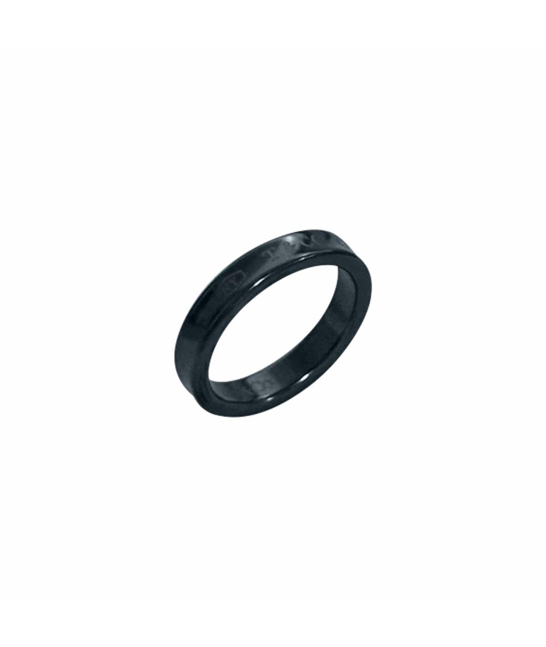 TIFFANY&CO Черное металлическое кольцо, фото 1