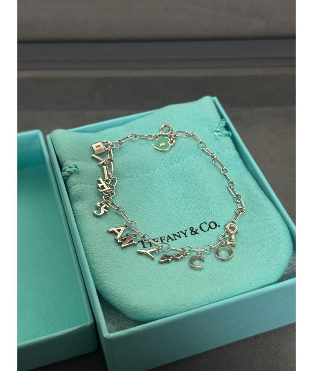 TIFFANY&CO Серебряный серебряный браслет, фото 6