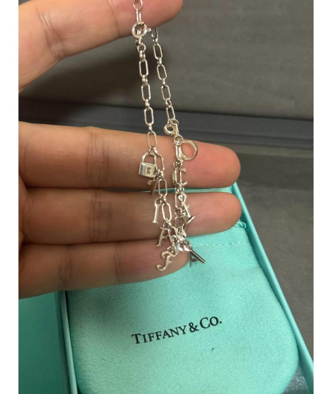 TIFFANY&CO Серебряный серебряный браслет, фото 3