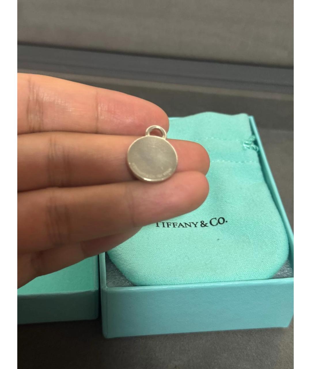 TIFFANY&CO Серебряный серебряный кулон, фото 5