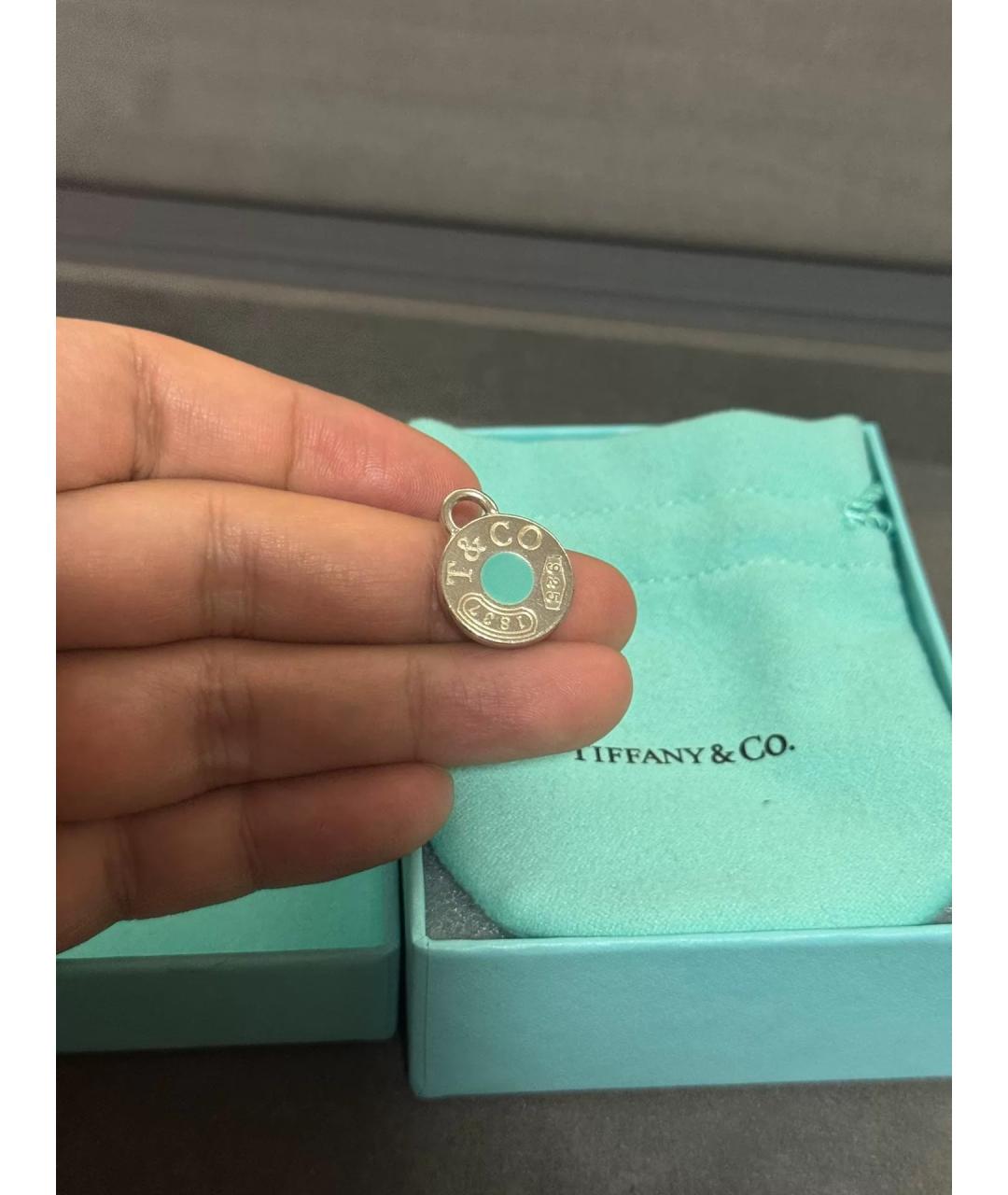 TIFFANY&CO Серебряный серебряный кулон, фото 4