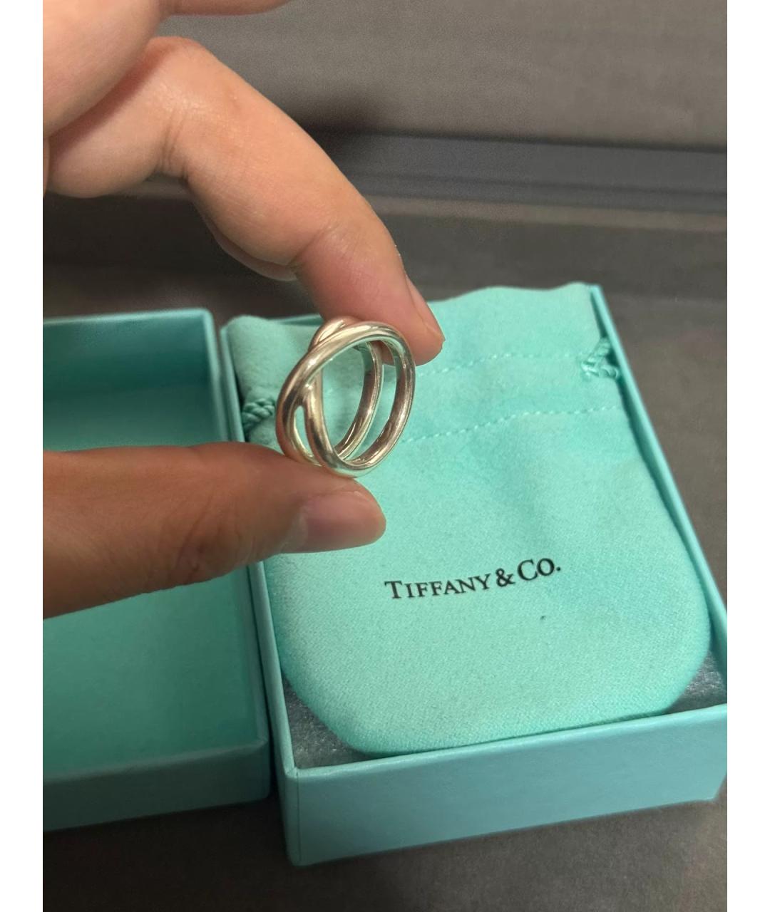 TIFFANY&CO Серебряное серебряное кольцо, фото 4