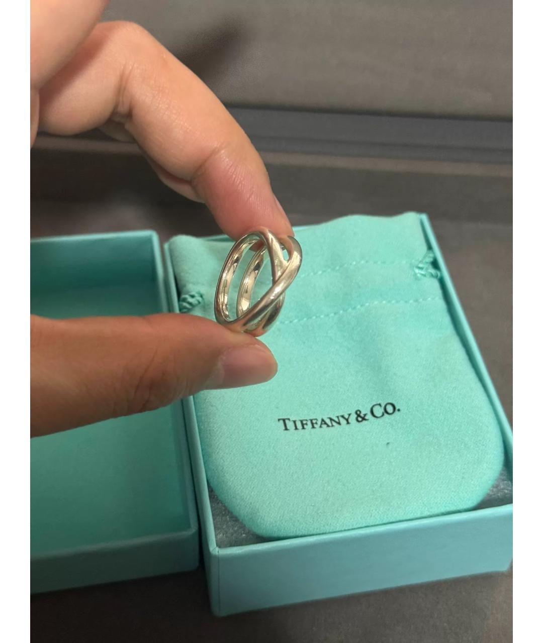 TIFFANY&CO Серебряное серебряное кольцо, фото 3