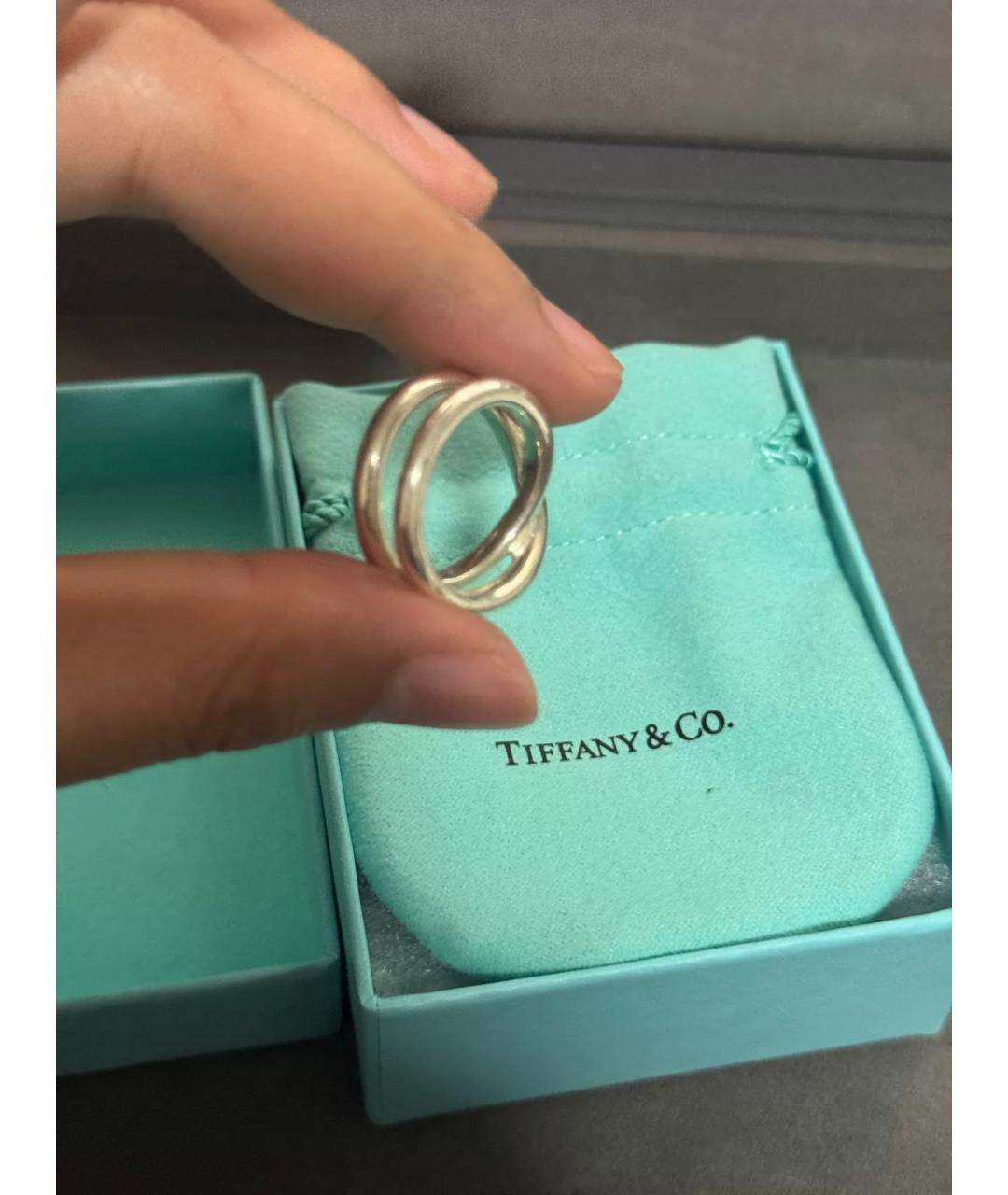 TIFFANY&CO Серебряное серебряное кольцо, фото 6