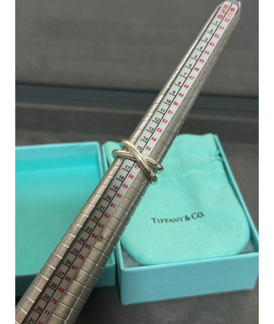 TIFFANY&CO Серебряное серебряное кольцо, фото 9