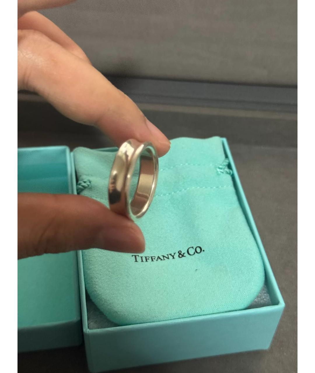 TIFFANY&CO Серебряное серебряное кольцо, фото 6
