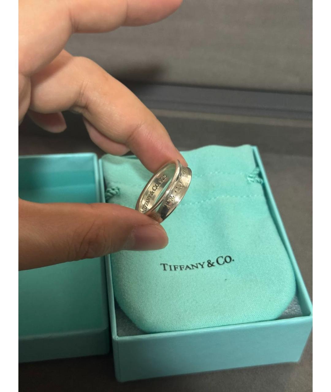 TIFFANY&CO Серебряное серебряное кольцо, фото 3