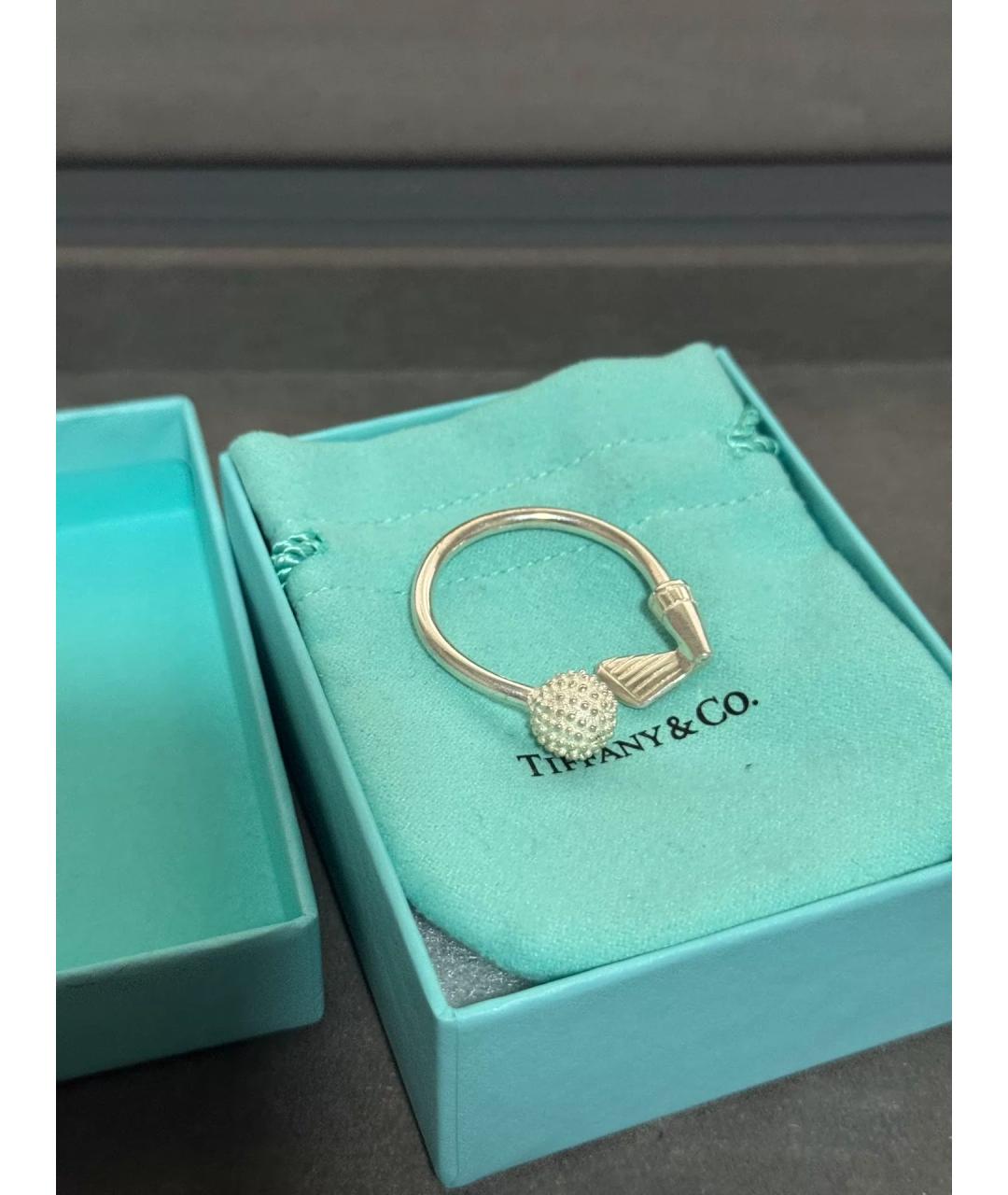 TIFFANY&CO Серебряное серебряное кольцо, фото 6