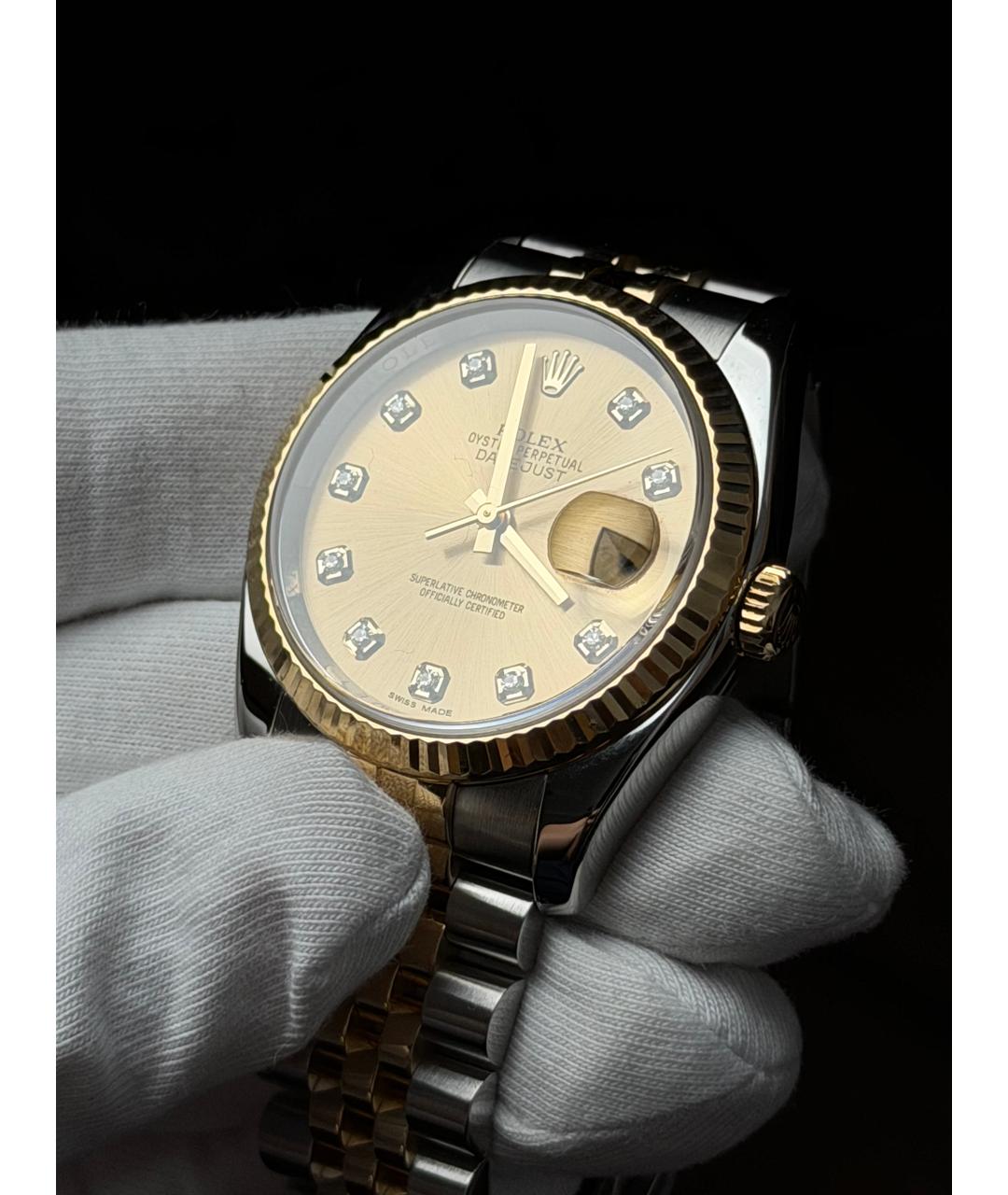 ROLEX Золотые часы из желтого золота, фото 4