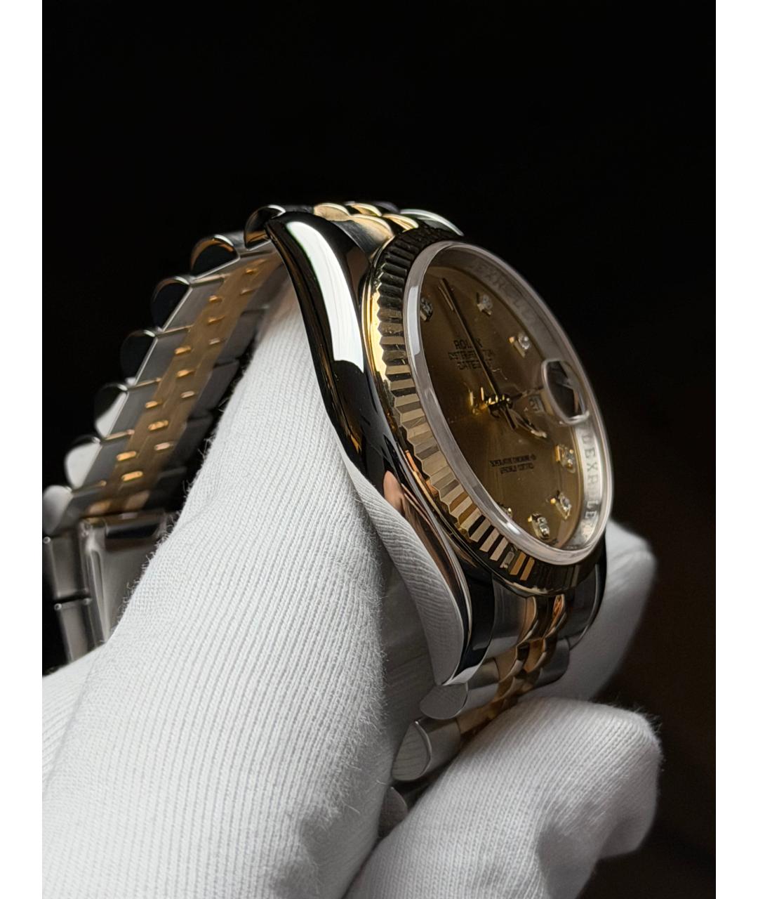 ROLEX Золотые часы из желтого золота, фото 6